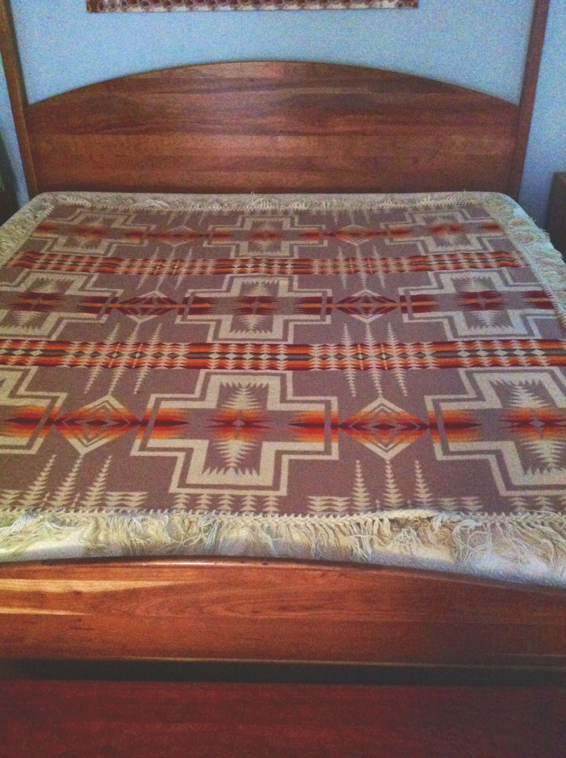 Vintage Pendleton Blanket Harding Pattern — Pique